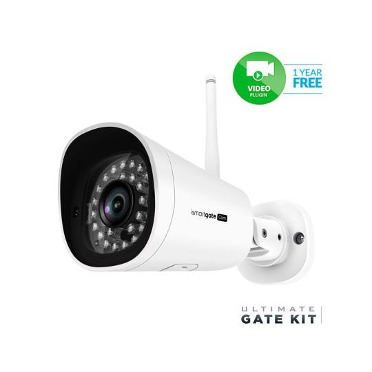 ismartgate mini smart opener wired sensor kit for one gate with Alexa and Google Home.