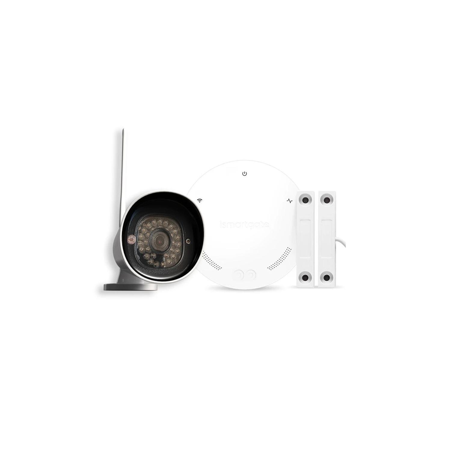ismartgate mini smart opener wired sensor kit for one gate with Alexa and Google Home.