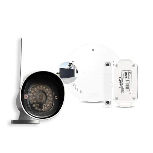 ismartgate mini smart opener wired sensor kit for one gate with Alexa and Google Home.
