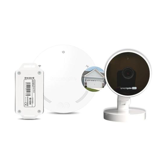 ismartgate mini smart opener wired sensor kit for one gate with Alexa and Google Home.