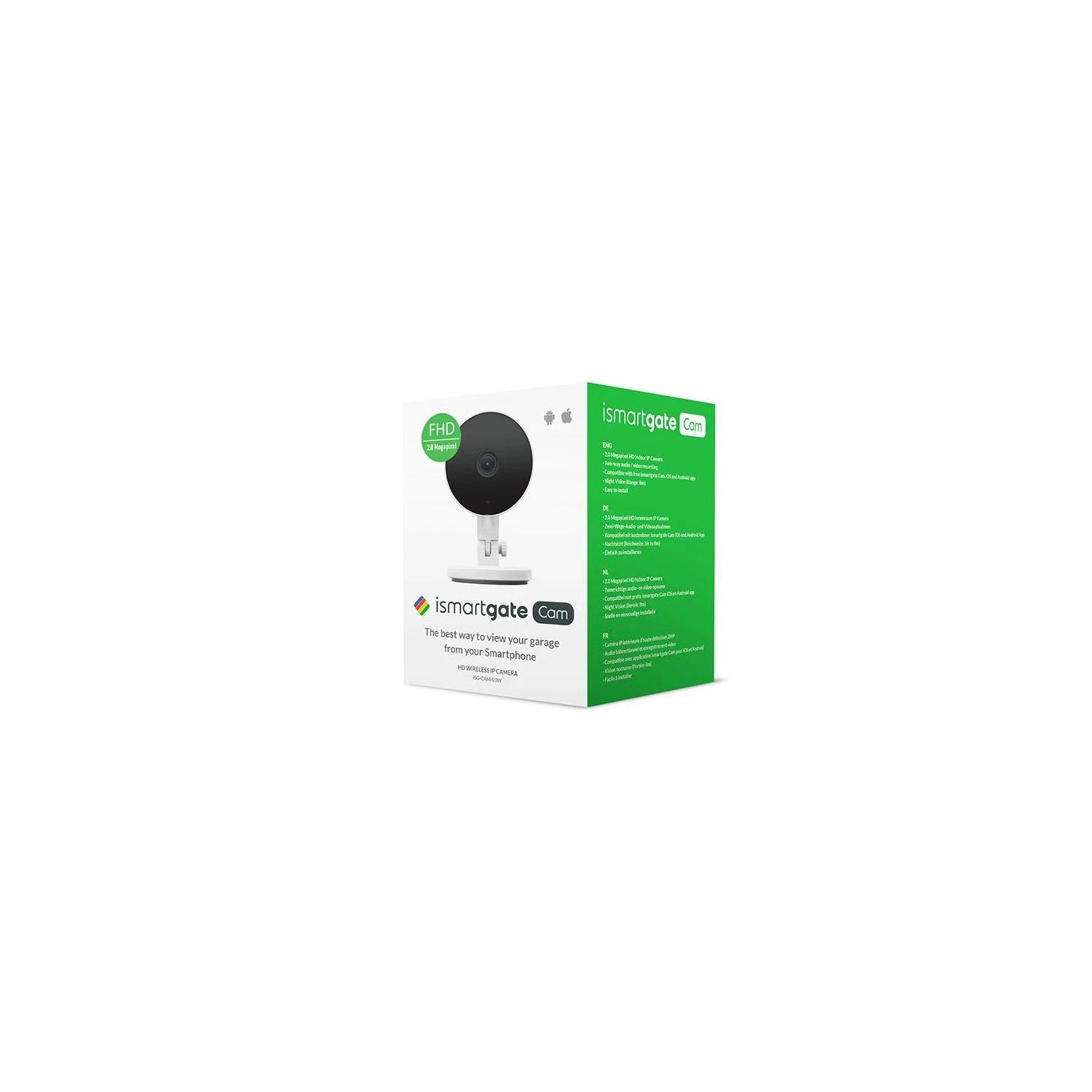 ismartgate mini smart opener wired sensor kit for one gate with Alexa and Google Home.